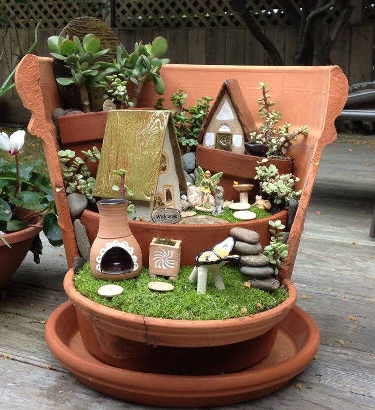 Сады в миниатюре: как сделать мини-сад своими руками и какие они бывают - decorwind