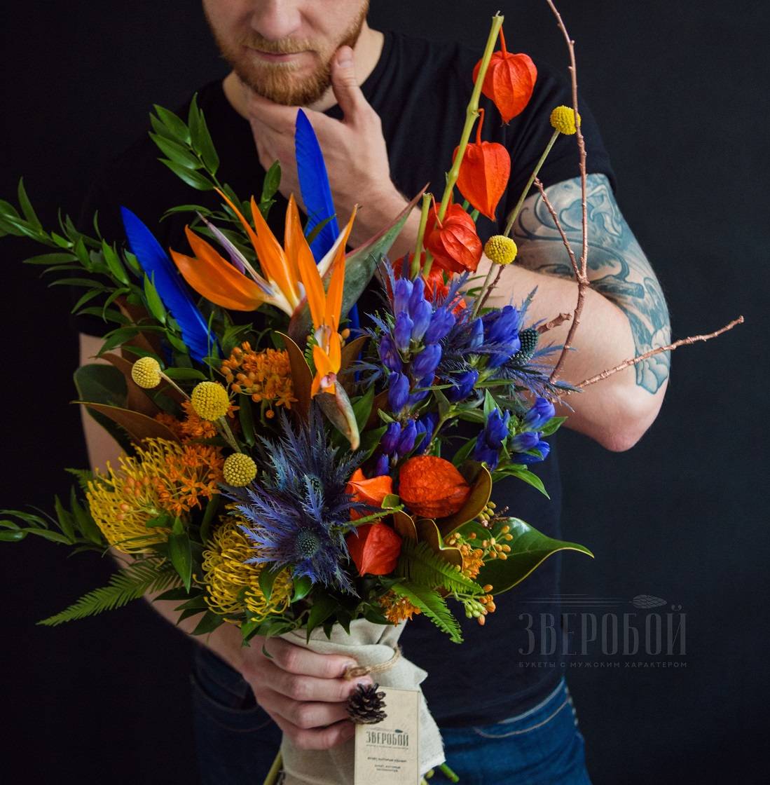 Какие цветы дарят мужчинам: как выбрать цветы мужчине на день рождения или юбилей + фото