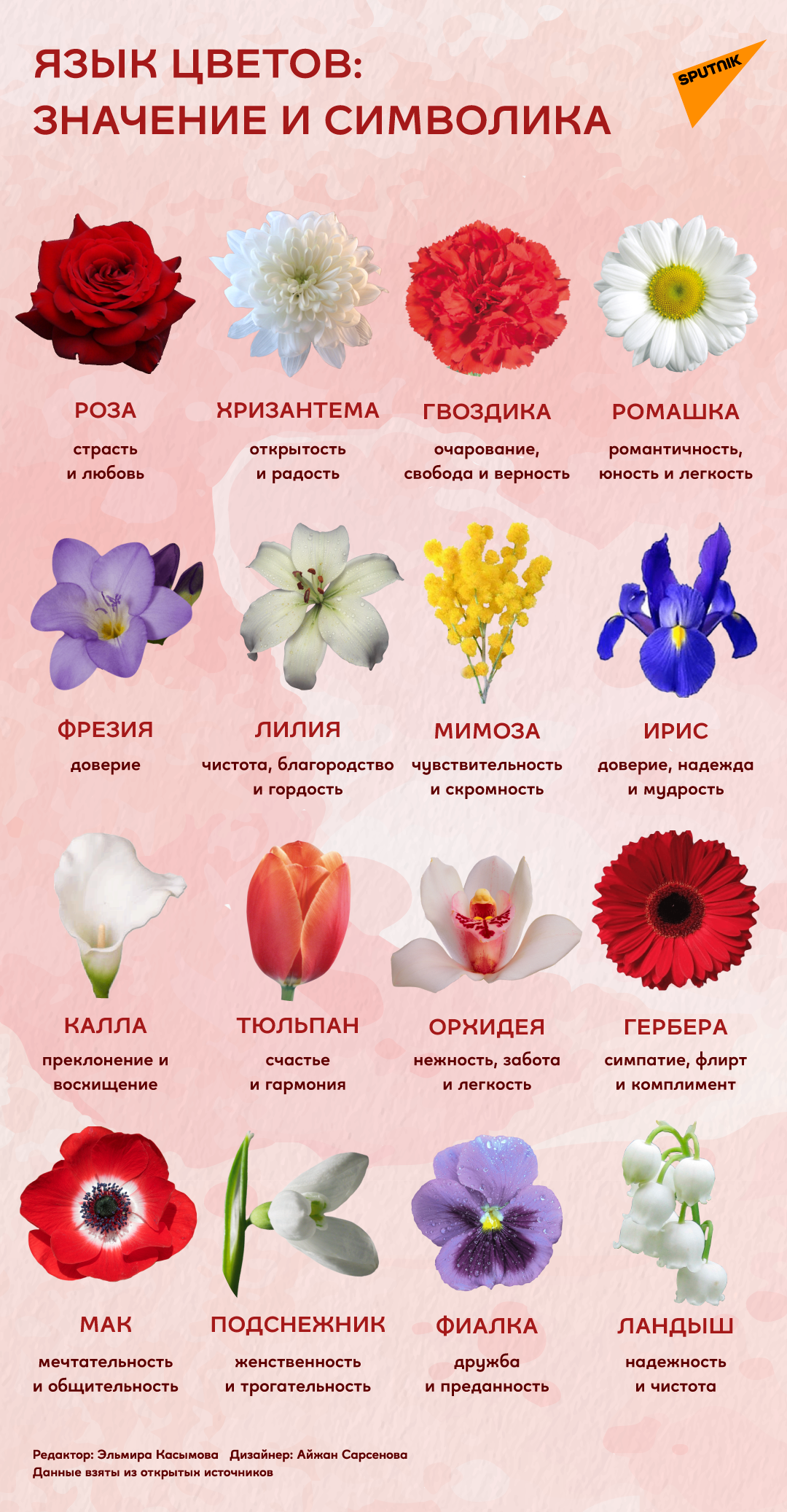 Символика цветов - значение самых популярных цветов и их цвета