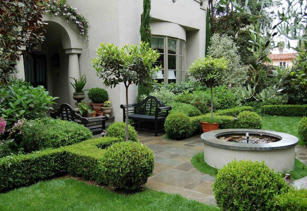 Озеленение двора частного дома своими руками: 100 идеи и фото оригинальных решений